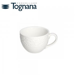 LookHUMAN Tazza In Ceramica 311g – Just Chin-Chillin Con Cincillà E Pizza – Bianca