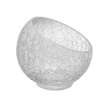 COPPETTA CRACKLE INCLINATA CM.9,5 PASABAHCE