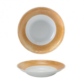 PIATTO PASTA MATIZ BOWL CM.27 OCRA