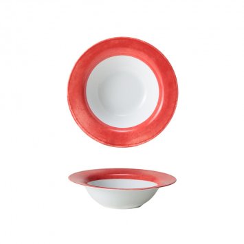 PIATTO PASTA MATIZ BOWL CM.23,5 CORALLO