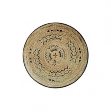 PIATTO FRUTTA TRIBAL MOOD CM.20 DECORO D ARTHUR KRUPP