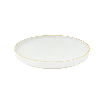 PIATTO PIANO KADEN Ø CM.26 BARLEY CREAM SANGO