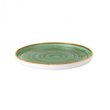 PIATTO PIANO STONECAST CHEF'S WALLED Ø CM.26 CHURCHILL