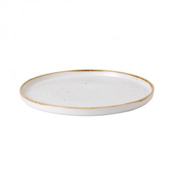 PIATTO PIANO STONECAST CHEF'S WALLED Ø CM.27,5 CHURCHILL