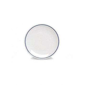 PIATTO DESSERT AZ FILO BLU CM.20 DEC.7420 TOGNANA