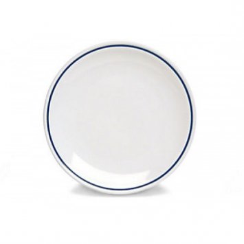 PIATTO ROTONDO AZ FILO BLU CM.28 DEC.7420 TOGNANA