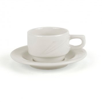 TAZZA CAFFE' CON PIATTO ARCADIA CL.8 LUBIANA