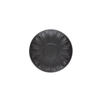 PIATTINO TAZZA CAPUCCINO/MACCHIATO VULCANIA BLACK TOGNANA ***