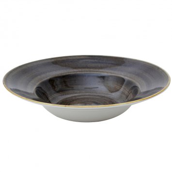 PIATTO PASTA JAVA BOWL CM.25 WOODLAND BROWN SANGO