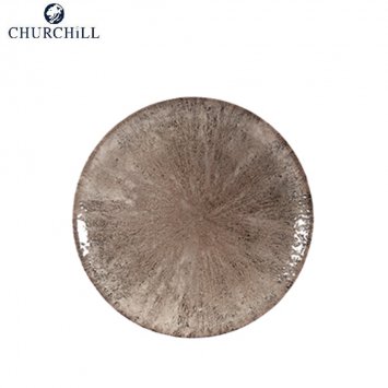 PIATTO PIANO STUDIO PRINTS STONE CM.26 ZIRCON BROWN