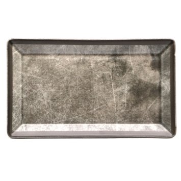 PIATTO RETTANGOLARE BROWN SKETCH CM.26x15 SATURNIA