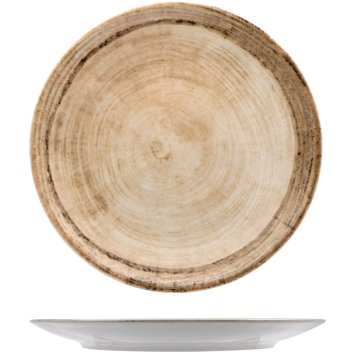PIATTO ROTONDO TREE TABACCO CM.31 SATURNIA