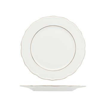 PIATTO DESSERT DIANA GOLD CM.22 FENIXE