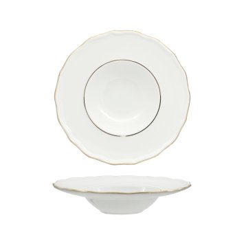 PIATTO PASTA DIANA GOLD CM.28 FENIXE