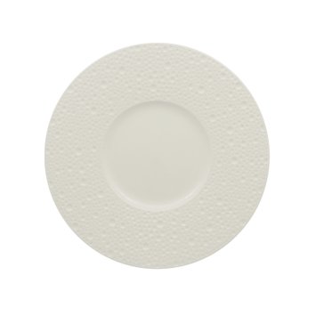 PIATTO PIANO GOURMET DEVA CM.28 ALLUMINA FENIXE
