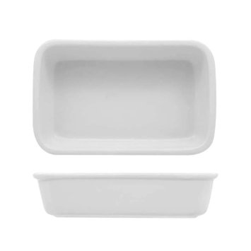 PIROFILA RETTANGOLARE FORNO LISCIA CM.19x12 H.4 SATURNIA