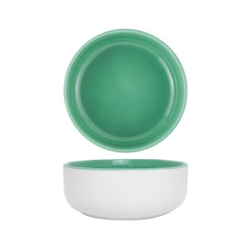 COPPA POKE CM.16,5 BIANCO/SMERALDO