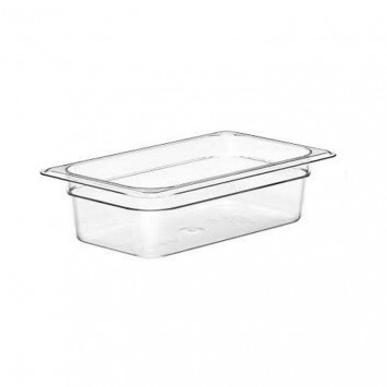 CONTENITORE POLICARBONATO CAMBRO GN.1/4 CM.26,2x16 H.6,5 42CW