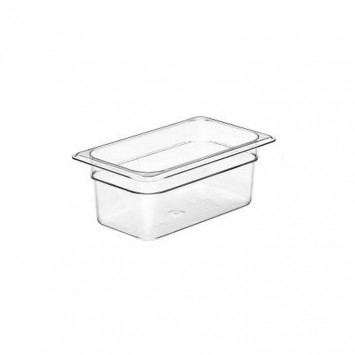 CONTENITORE POLICARBONATO CAMBRO GN.1/4 CM.26,2x16 H.10 44CW