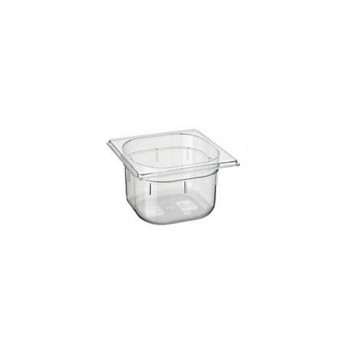 CONTENITORE POLICARBONATO CAMBRO GN.1/6 CM.17,7x16,2 H.6,5 62CW