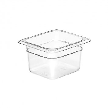 CONTENITORE POLICARBONATO CAMBRO GN.1/6 CM.17,7x16,2 H.10 64CW