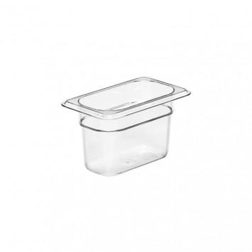 CONTENITORE POLICARBONATO CAMBRO GN.1/9 CM.17,7x10,6 H.10 94CW