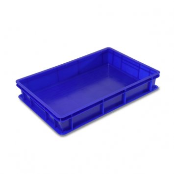 CASSETTA PIZZA SERVICE CM.60X40 H.7 LT.12 BLU