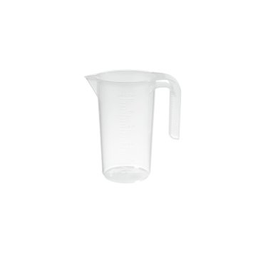 CARAFFA POLIPROPILENE GRADUATA LT.0,25 IMPILABILE