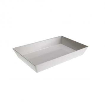 VASSOIO MELAMINA CM.53x32,5 H.7 GN 1/1 BORDO ALTO