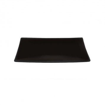 VASSOIO MELAMINA CM.42x29 RETTANGOLARE NERO