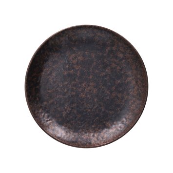 PIATTO PANE COUPE MELAMINA CORTEN Ø CM.16 TOGNANA