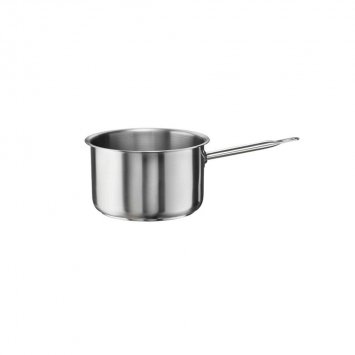 CASSERUOLA INOX ALTA 1 MANICO Ø CM.28 H.16 LT.9,8 S1000