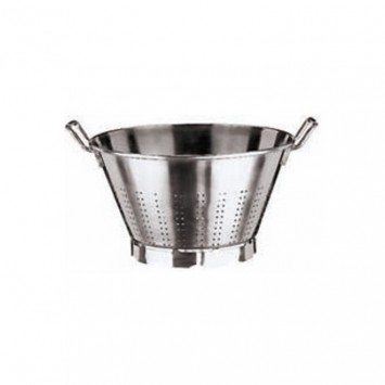 COLAPASTA INOX TRONCO CONICO CON BASE Ø CM.40 SAMBONET PADERNO