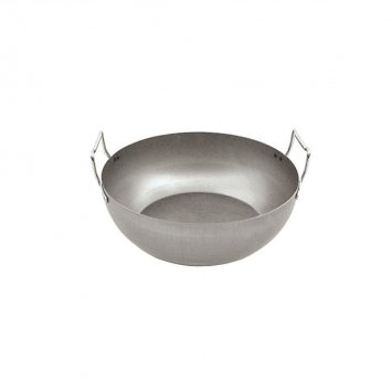 FRIGGITRICE IN FERRO Ø CM.40 SENZA CESTO H.14 LT.12