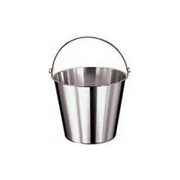 SECCHIO INOX GRADUATO Ø CM.28,5 LT.8