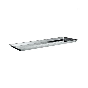 VASSOIO INOX SPIGOLATO CM.73X21 H.2