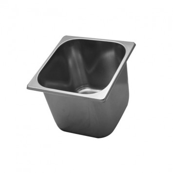 VASCHETTA INOX GELATO CM.21X20 H.15 LT.4,6