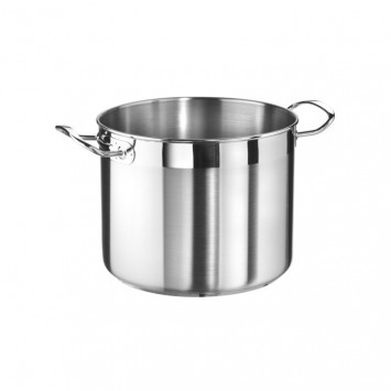 PENTOLA INOX PROFESSIONAL 3160 ALTA 2 MANICI Ø CM.30 H.22,5 LT.15,5