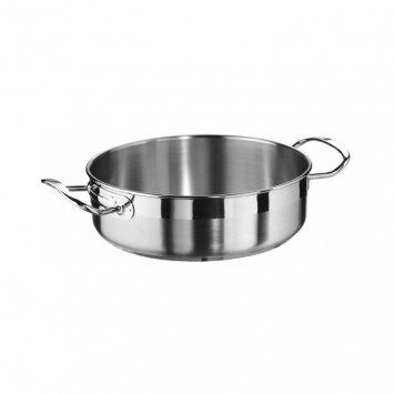 TEGAME INOX PROFESSIONAL 3160 2 MANICI Ø CM.26 H.6 LT.3 PINTINOX