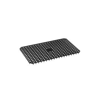 GRIGLIA PLASTICA CM.33X24 SALVAPIATTI NERA