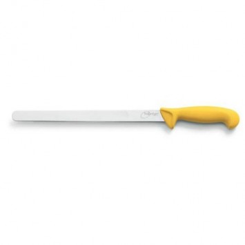 COLTELLO TRIDENTUM NEW LINE PROSCIUTTO CM.24 GIALLO