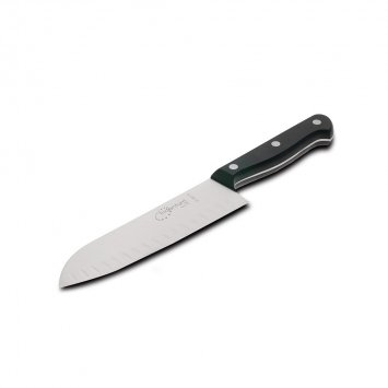 COLTELLO TRIDENTUM FORGIATO CM.18 SANTOKU