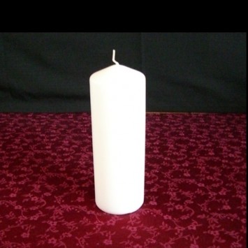 CANDELE CERO Ø CM.7 H.20 BIANCO