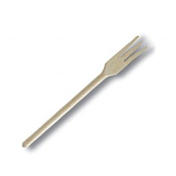 FORCHETTONE LEGNO 3 PUNTE CM.35