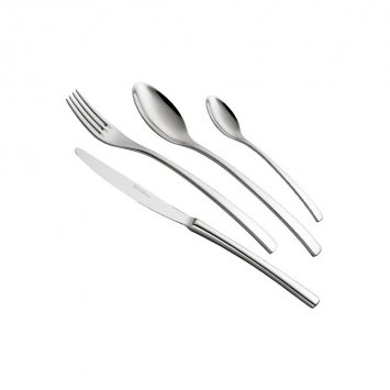 CUCCHIAIO CAPPUCCINO ONDA MM.4 ACCIAIO 18/10