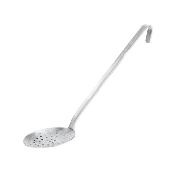 SCHIUMAROLA INOX UNIPEZZO Ø CM.9 MANICO CORTO PADERNO