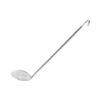 SCHIUMAROLA INOX UNIPEZZO Ø CM.25 LUNGHEZZA CM.75