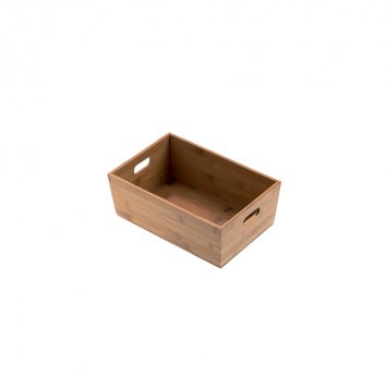 CESTINO PANE NATURAL BAMBOO CM.20x15 H.9