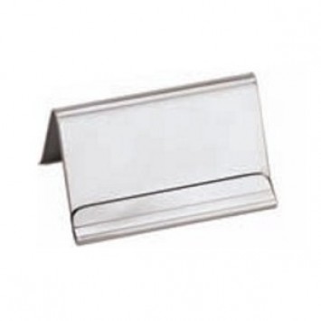 SUPPORTO INOX PER NUMERO TAVOLA CM.6X5 H.3