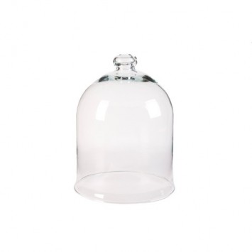 CAMPANA VETRO SOFFIATO A BOCCA ALTA Ø CM.31 H.30